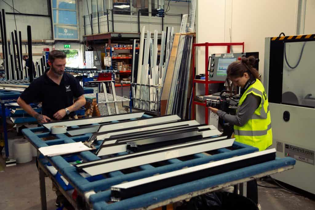 Whiteline Corporate Promo 2 Factory Woman Filming