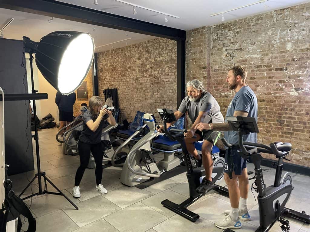 The F.i.t Partnership Social Media Reels 3 Woman Photographer In A Gym